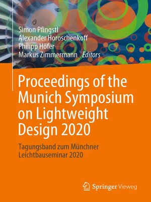 cover image of Proceedings of the Munich Symposium on Lightweight Design 2020